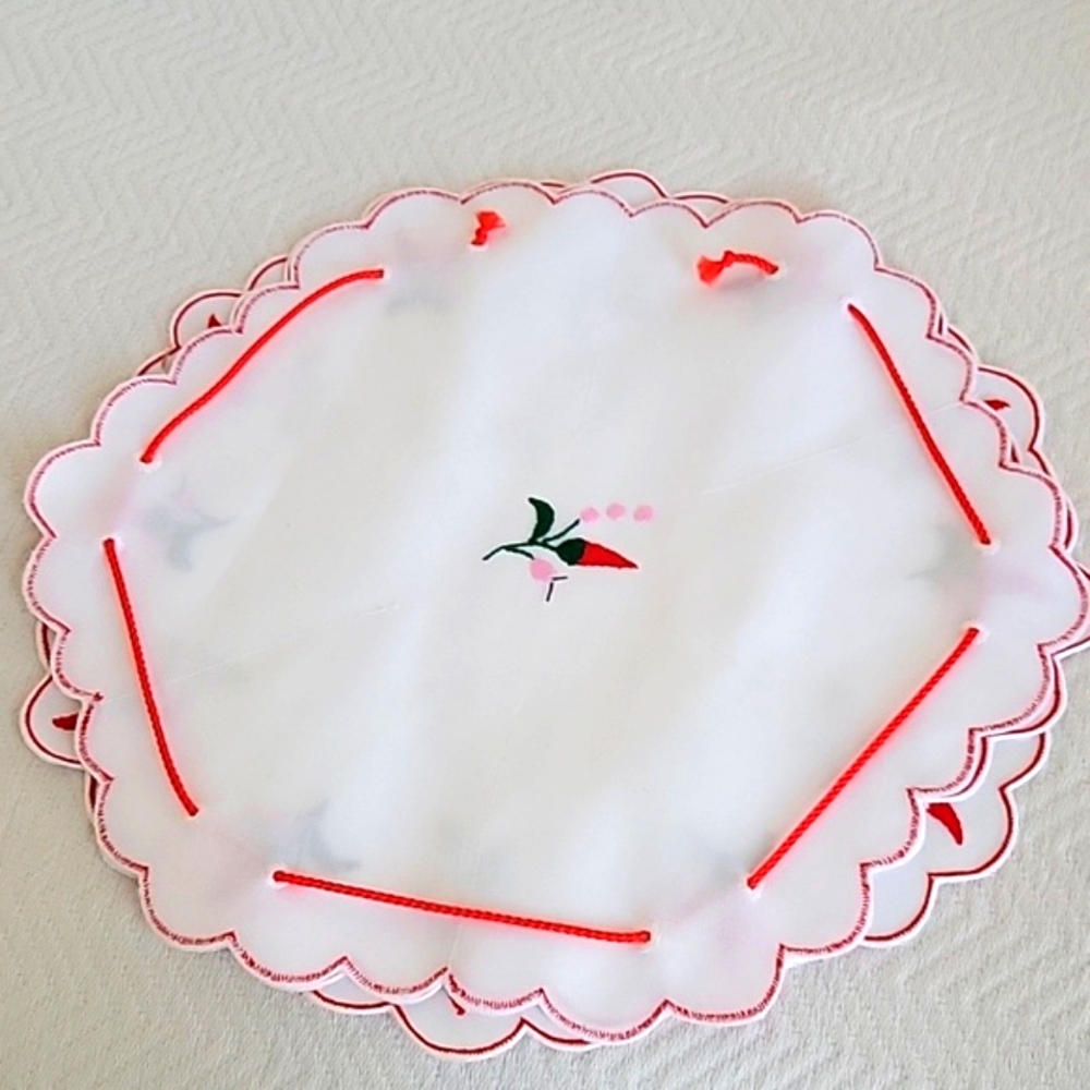 Embroidered Dollie 3-Tiered